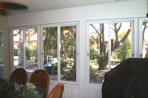 House 1 - Interior of Acrylic Windows