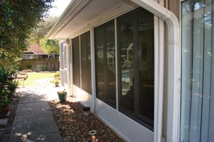 House 1 - Exterior of acrylic windows