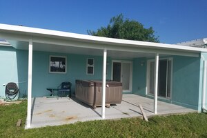 Progress Photo- Patio Cover in Satellite Beach (2 of 4)