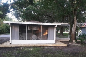 Screen Room Start to Finish in Palm Bay