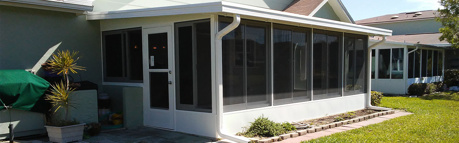 Exterior of Residential Acrylic Patio Room